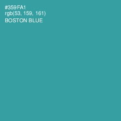 #359FA1 - Boston Blue Color Image